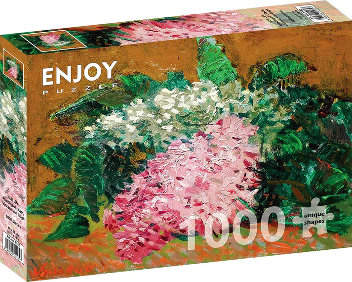 Still Life Painting of Lilacs
